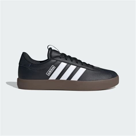 adidas court zwart|adidas vl court shoes.